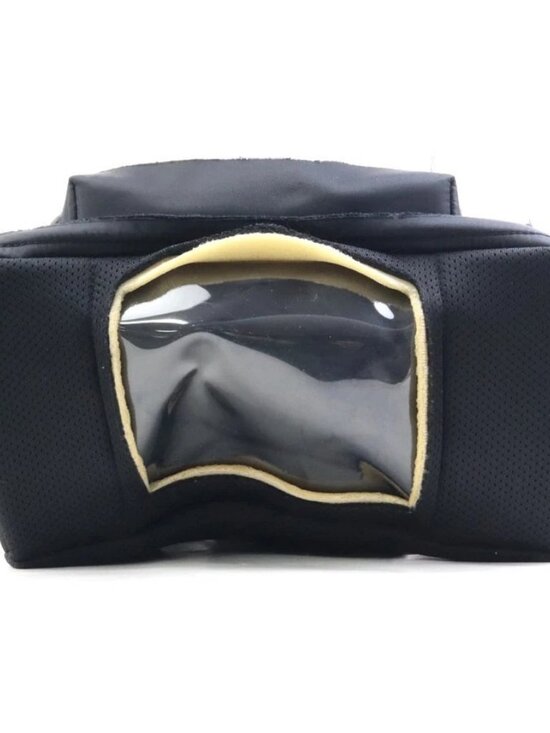 Auth Maison Margiela Backpack Black/Clear PVC/Nylon main image 13